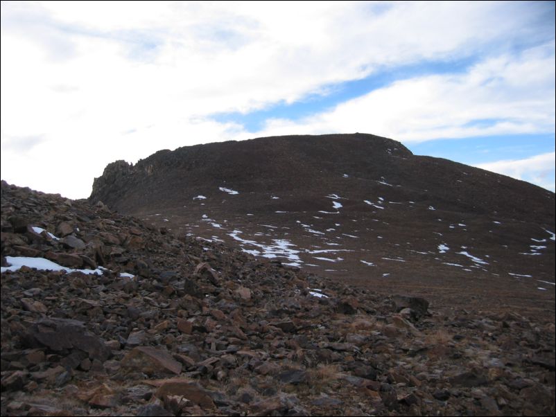 2005-10-01 Dunderberg (22) look back to summit from saddle